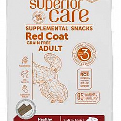 健康的皮膚和毛髮與鮭魚 自然保護高級護理紅毛健康皮膚和毛無顆粒飼料補充劑-美味三文魚 160g