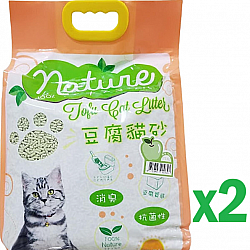 (Twin Pack) Nature Natural Green Apple Flavor Tofu Cat Litter 17.5L x 2