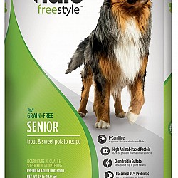 Nulo FreeStyle 無穀物鱒魚甘薯老犬配方24lbs