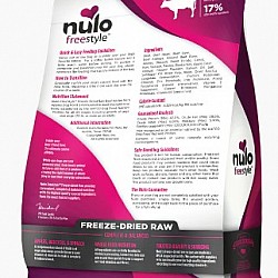 Nulo FreeStyle 無穀物凍乾 牛肉及蘋果 狗糧 18oz