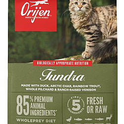 Orijen - 凍原 (鴨、魚、鹿肉) 全貓乾糧 4lb