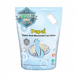 巴派 Papai 納米抗菌除臭豆腐貓砂 5kg (2mm)