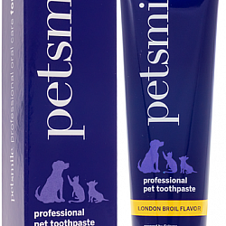 Petsmile Professional Pet Toothpaste London Broil Flavor 專業牙科護理免刷牙膏​​​​ 貓狗適用 (烤肉味) 美國製造 119g 