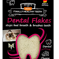 QCHEFS Dental Flakes 貓用 芝士潔齒粉 80g