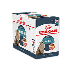 Royal Canin Cat Hairball Care (Gravy) 成貓除毛球加護主食濕糧（肉汁）85克x12