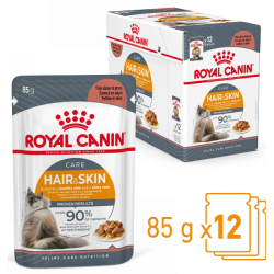 Royal Canin 成貓 皮毛加護主食濕糧（肉汁）85克x12