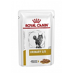 Royal Canin Cat URINARY S/O Pouch (in Gravy) 泌尿道處方(精煮肉汁系列) 貓濕糧 85g *12包裝
