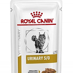 Royal Canin Cat URINARY S/O Pouch (in Gravy) 泌尿道處方(精煮肉汁系列) 貓濕糧 85g *12包裝