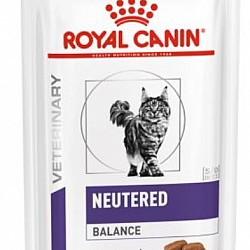 Royal Canin Cat Neutered Weight Balance 絕育成貓低卡路里濕糧配方 保徤糧 100g*12小包裝