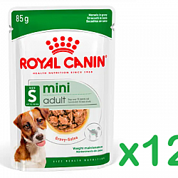 Royal Canin Mini Adult (Gravy)小型成犬肉營養主食湯包 85g*12包