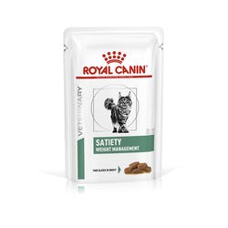Royal Canin Cat SATIETY weight management Pouch (in Gravy) 肥胖控制處方  (精煮肉汁系列) 貓濕糧 85g*12包裝