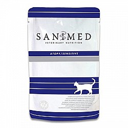 Sanimed Skin/Sensitive Feline  皮膚過敏/敏感配方濕糧 貓用 100g x 12包