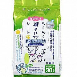 SUPER CAT  除淚痕濕紙巾 30枚(犬貓用) (平行進口)