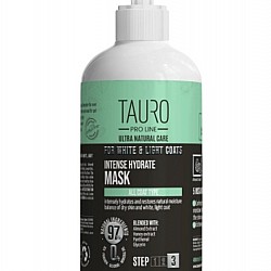 TAURO PRO LINE Ultra Natural Care ­強效滋潤持效面膜 (適用於白色和淺色皮毛) 貓狗適用 400ml