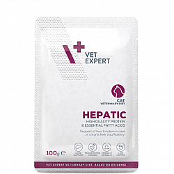 Vet Expert V+ Prescription Diet Hepatic Cat Pouch 100g*12