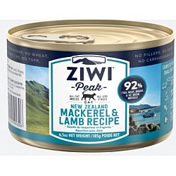 (積分換領:19000) Ziwi Peak 鮮肉貓貓罐頭 鯖魚及羊肉配方 85g (食用期限: 20-12-2025)