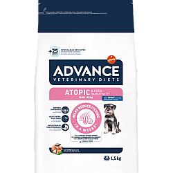 ADVANCE 皮膚專用 處方糧 小型犬<10kg 乾糧 1.5KG 