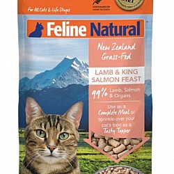 Feline Natural  Lamb & Salmon Feast 天然凍乾羊肉三文魚盛宴貓糧 320g