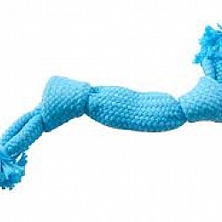 Buster Colour Squeak Rope-Medium(Blue35cm)