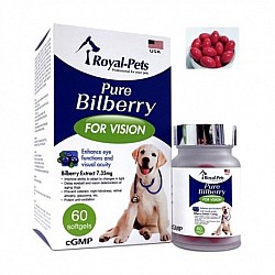 Royal-Pets - Pure Bilberry 60 Softgels for Dogs (Exp.30/05/2026) Royal-Pets - Pure Bilberry 60 Softgels for Dogs (Exp.30/05/2026)