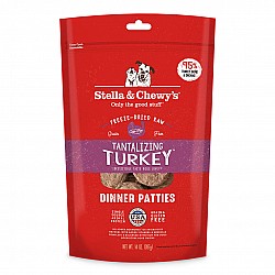 (買2送1,買6送6)Stella & Chewy's 狗凍乾生肉主糧 Turkey Dinner火雞誘惑(火雞肉配方)14oz