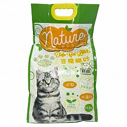 NATURE 豆腐貓砂-綠茶香味17.5L