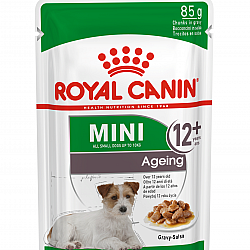Royal Canin Mini Ageing 12+ (Gravy)小型老犬肉湯包85g