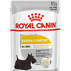 Royal Canin Dermacomfort (Loaf)皮膚敏感專用(肉塊包)85g*12包