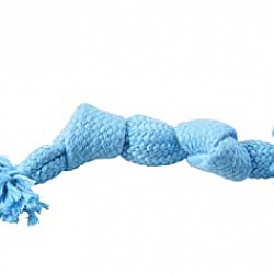 Buster Colour Squeak Rope-Small (淺藍23cm) 