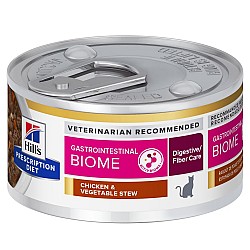 Hill's Cat GI Biome Chicken & Vegetable Stew 貓用 腸胃 (燉雞肉及蔬菜) 處方罐頭 2.9oz*24罐