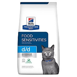 Hill's Cat d/d Skin/Food Sensitivities (Duck & Green Pea) 貓用 皮膚/食物過敏處方(鴨肉及豌豆) 3.5lbs