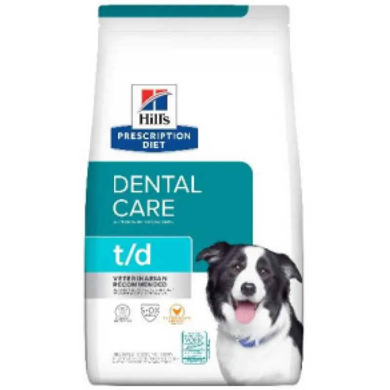 Hill's Prescription Diet t/d Dental Care Dry Dog Food 5lbs