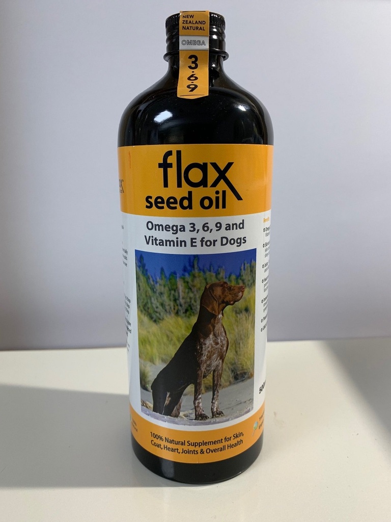 Fourflax Seed Oli For Dogs and Cats 250ml