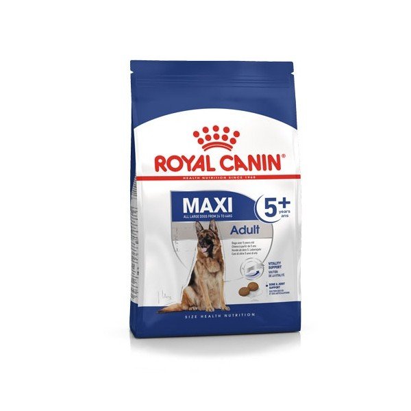 Royal Canin Dog Maxi Adult 5+ Dry Dog Food 15kg(D)