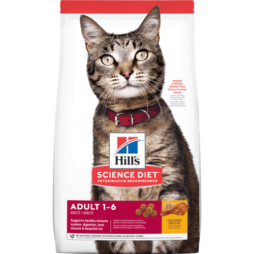 Hill's Science Diet 成貓 1-6 頂級照護配方 貓乾糧 貓糧 4kg