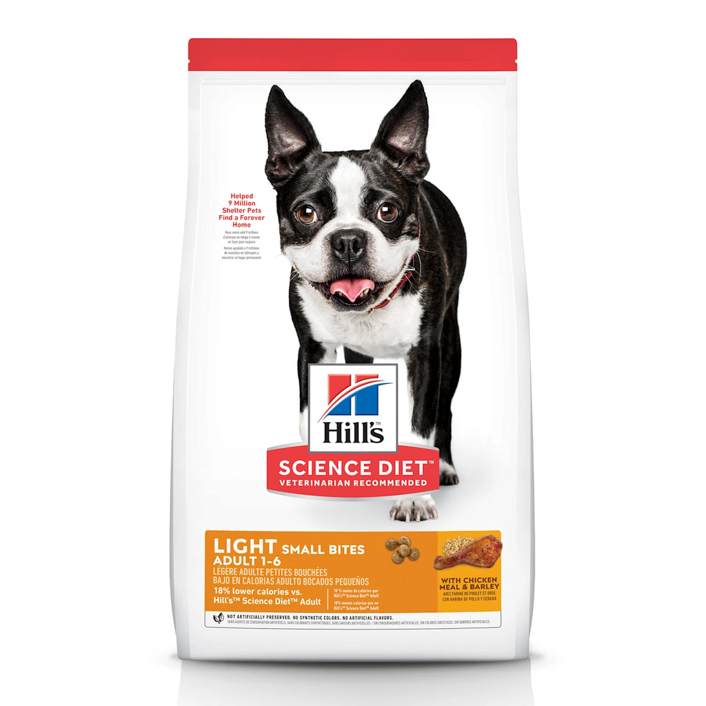 Hill's Dog Light (Small Bites) 成犬減肥配方(細粒) 15lbs