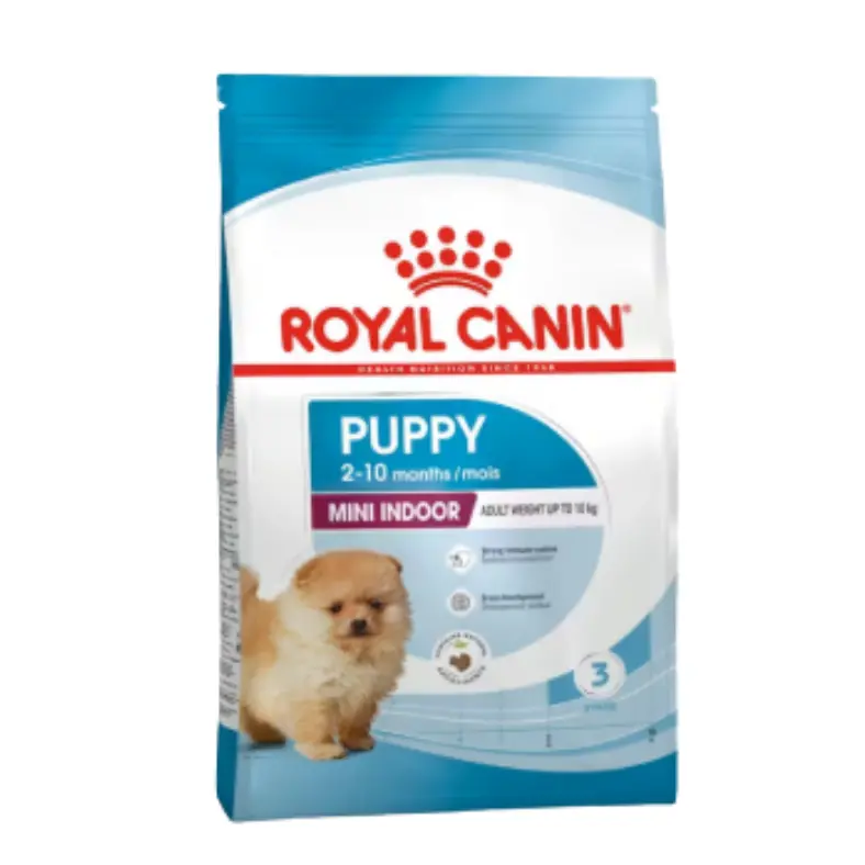 Royal Canin Puppy Mini Indoor (For 2 - 10 months) Dry Dog Food 3kg