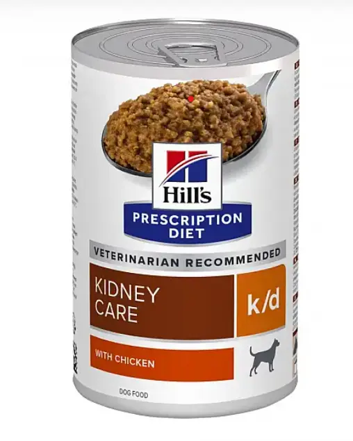Hill's Prescription Diet k/d Kidney Care (Chicken Flavor) Canned Dog Food 13oz x 12