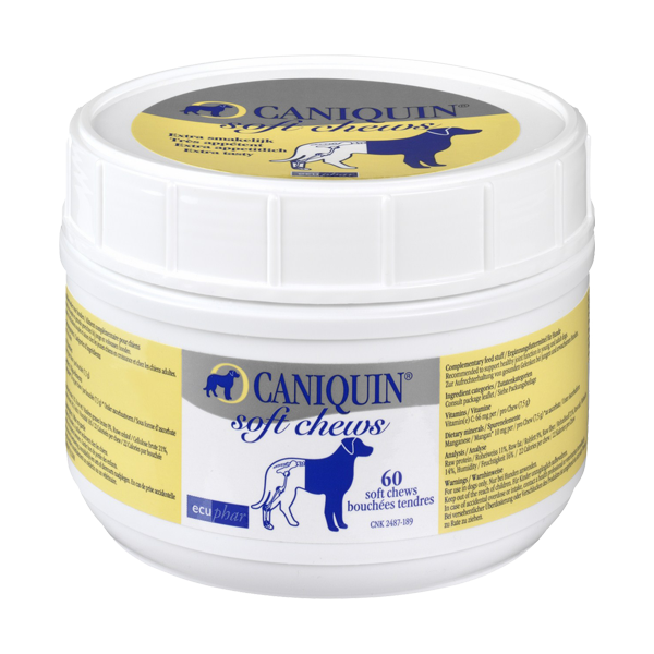 Caniquin Soft Chews Bouchees Tendres 60 Pcs