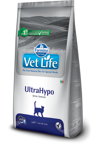 Vet Life UltraHypo 無敏貓隻處方 貓乾糧 貓糧 (細) 400g