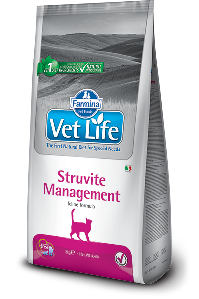 Vet Life Prescription Diet Struvite Management Dry Cat Food 2kg