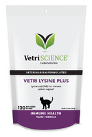 VetriScience Vetri-Lysine Plus Bit-Sized Chews For Cats (120 Chews)