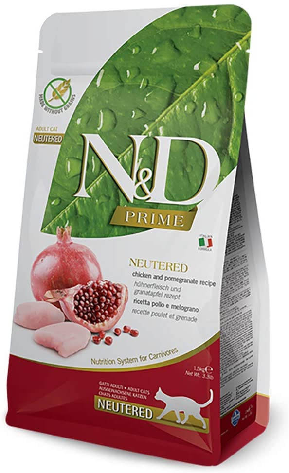 FARMINA N&D Prime Neutered Chicken Pomegranate 1.5 kg