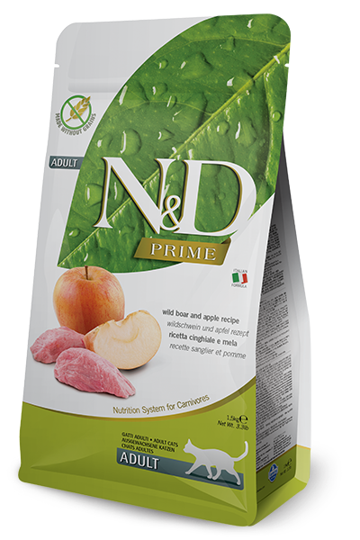 Farmina N&D Cat Boar & Apple Adult  1.5kg