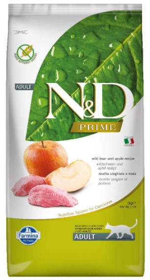 Farmina N&D Cat Boar & Apple Adult  5kg