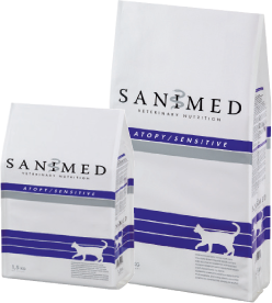 Sanimed Prescription Diet Skin/Sensitive Feline Dry Cat Food 4.5kg