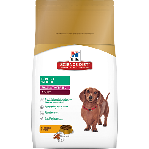 Hill's Dog Adult Perfect Weight Small & Mini 完美體態 小型成犬糧 4lbs