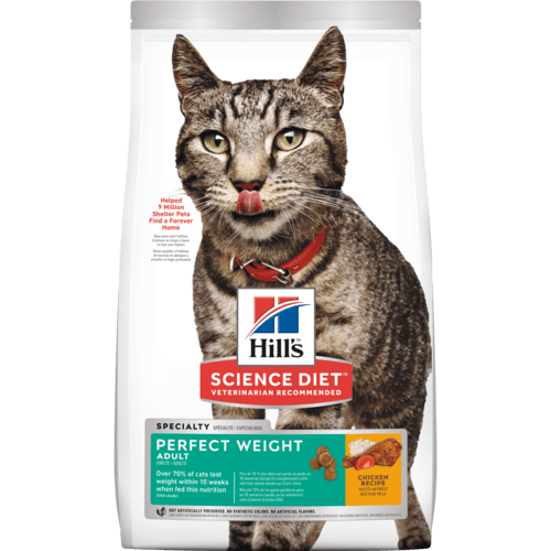 Hill's Science Diet Cat Perfect Weight  15lbs
