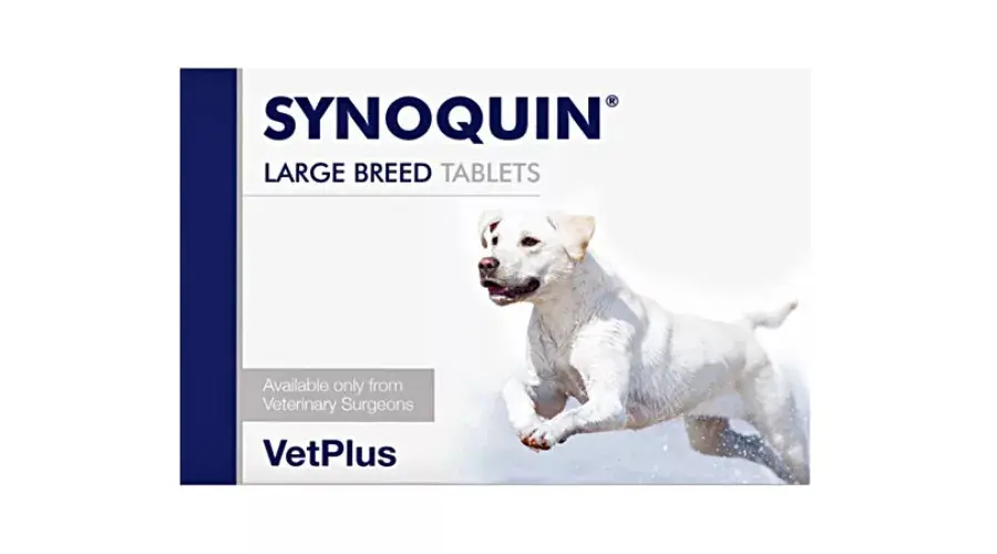 VetPlus Synoquin 大型犬 >25kg 關節補充丸 120 粒