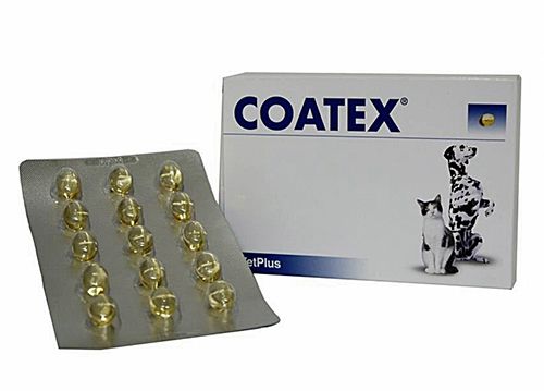 VetPlus - COATEX Skin and Coat Supplement - 60CAP